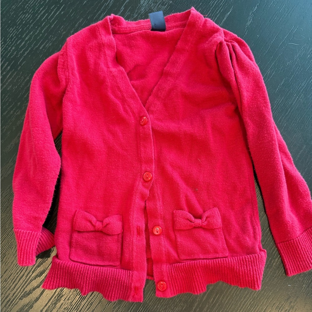 Gap Red Toddler Cardigan